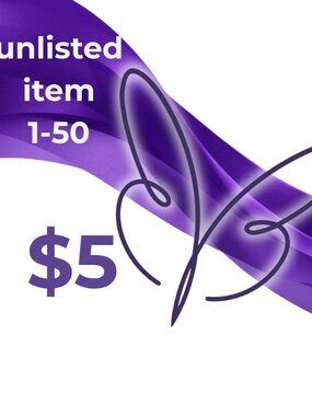Unlisted Items Inventory Clear out $5